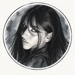Portrait dessiné d’Ambre