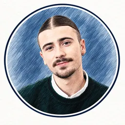 Portrait dessiné de Pierre Garnier